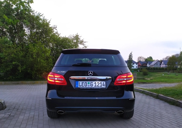 Mercedes-Benz Klasa B cena 40900 przebieg: 180000, rok produkcji 2014 z Złotoryja małe 466